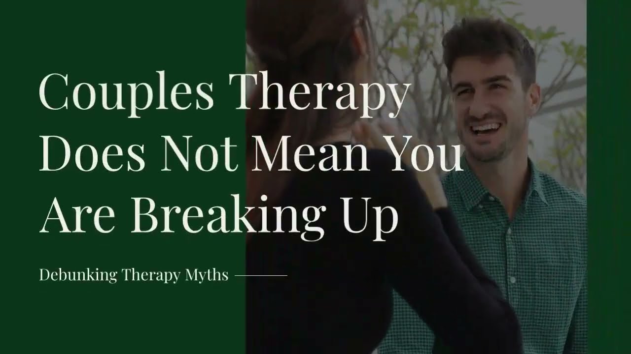 No, Couples Therapy Does Not Mean You Are Breaking Up  | Tri Health Clinic