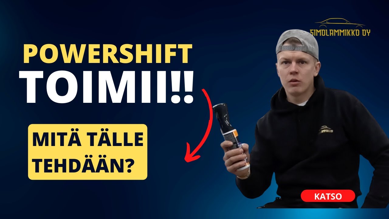 Korjasin Powershiftin. Kolmesti. - KUINKA TEHDÄ PAREMPI KYTKIN?