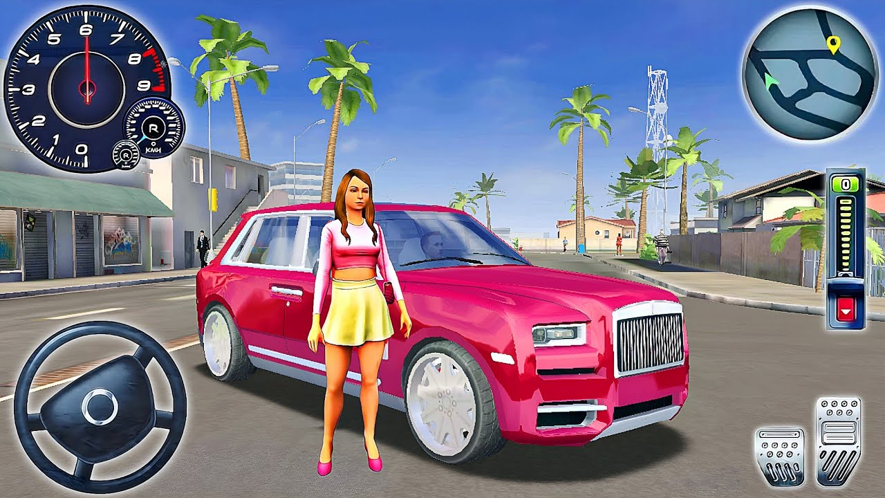 Taxi Job Simulator 2024 - Ride Elite SUV Rolls Royce Cullinan City Driver 3D : Android Gameplay #2