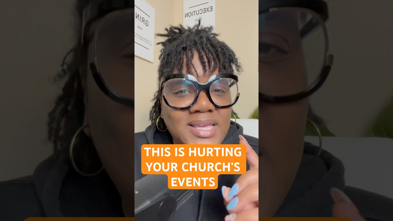 So many church events are unfruitful because of last minute planning #churchgrowth #churchmarketing