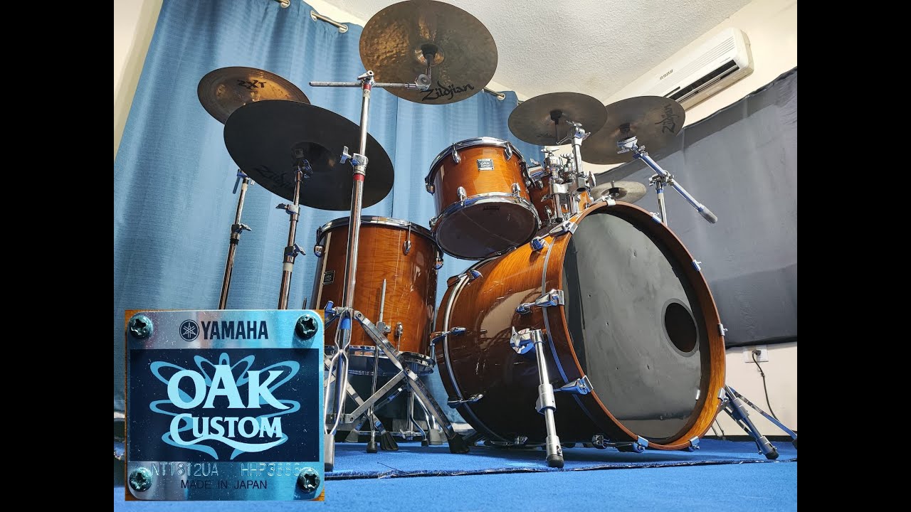 Yamaha Oak Custom MIJ Drum Test
