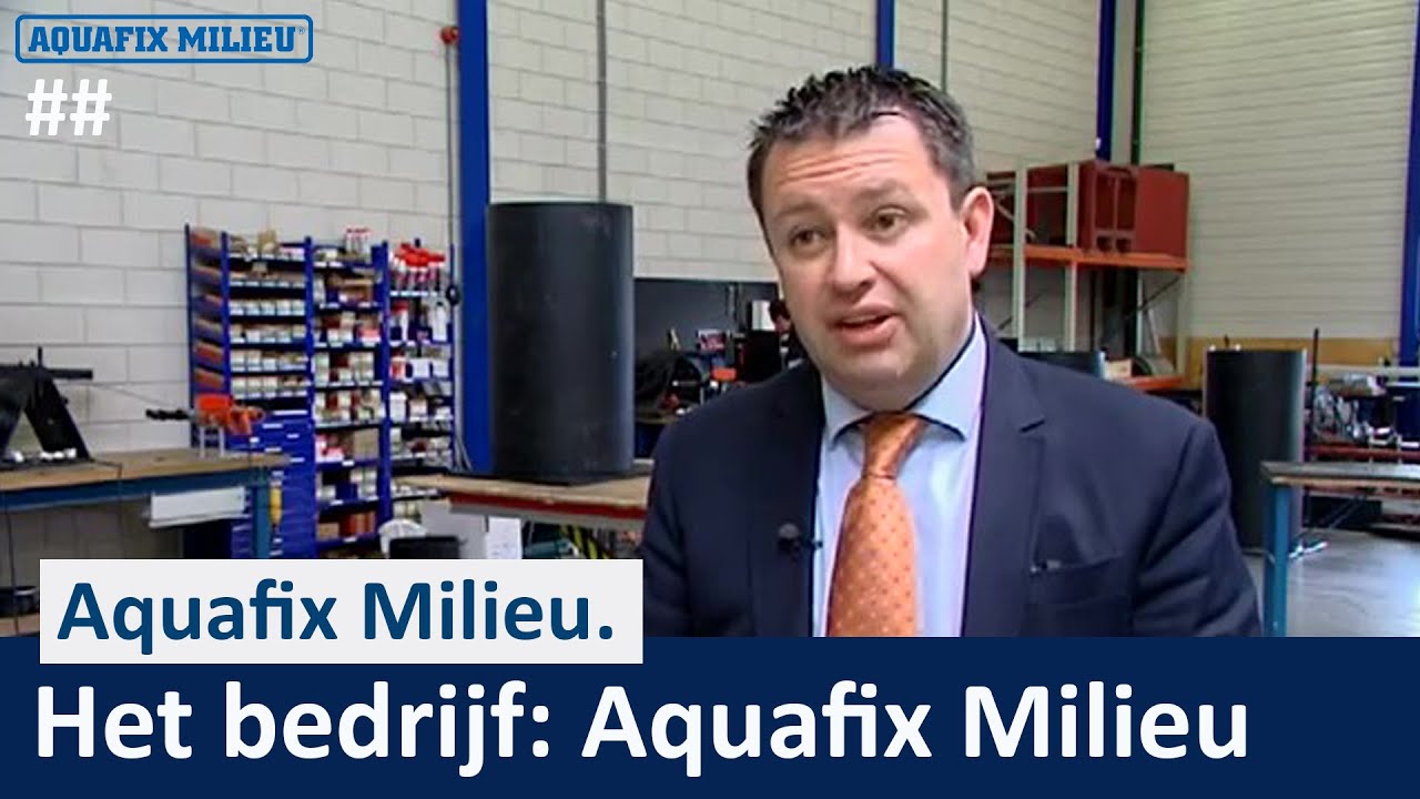 Aquafix Milieu Mijdrecht over lamellenafscheiders, kroningsdeksel, vetafscheider.