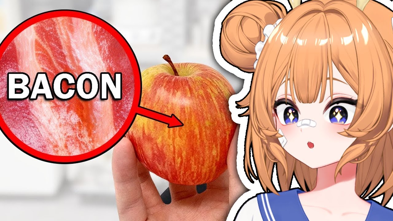 I NEED the BACON-flavoured APPLE!! NileBlue Reaction