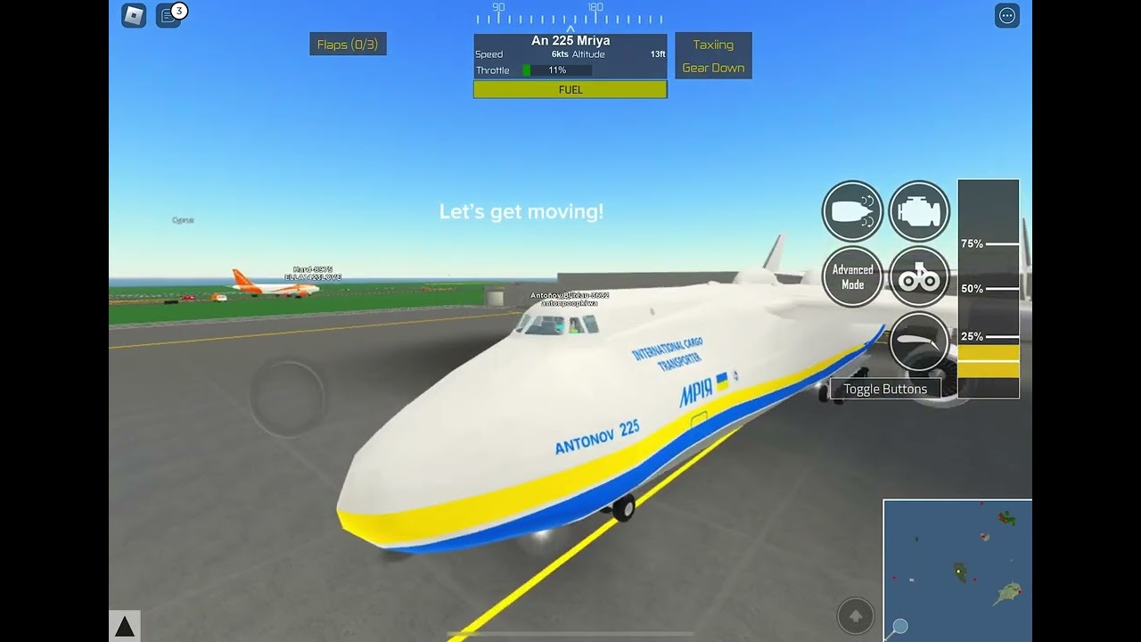 Flying in the An-225 *Gone wrong*