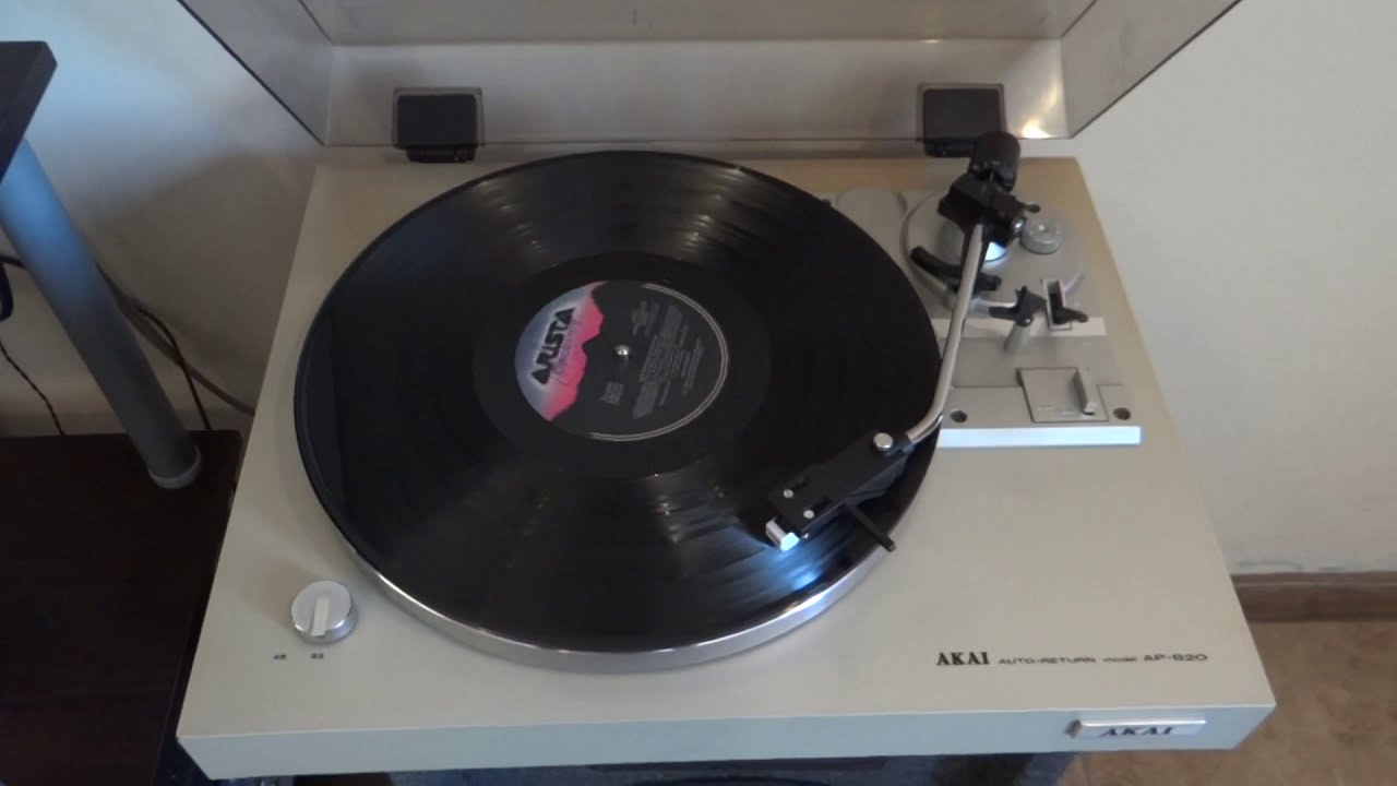 BANDEJA GIRADISCOS AKAI AP-B20 JAPAN 1980 AIR SUPPLY
