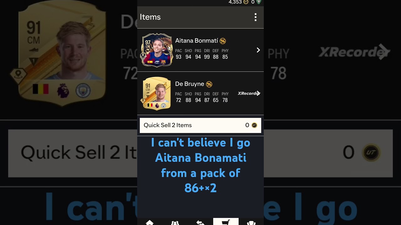 I literally got a Bonmati TOTS