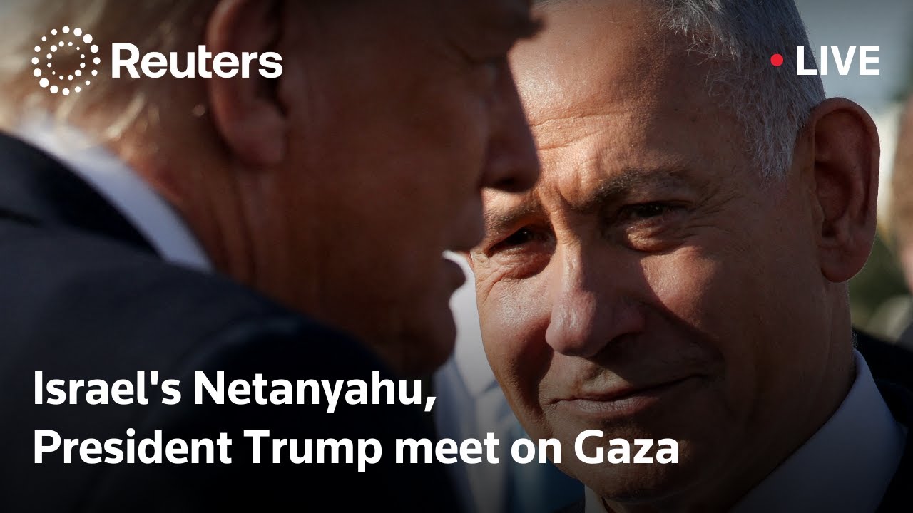 LIVE: Israel's Netanyahu meets President Trump on Gaza in Florida