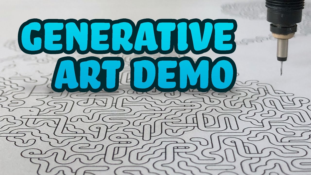 How I Create Generative Art for the AxiDraw Pen Plotter