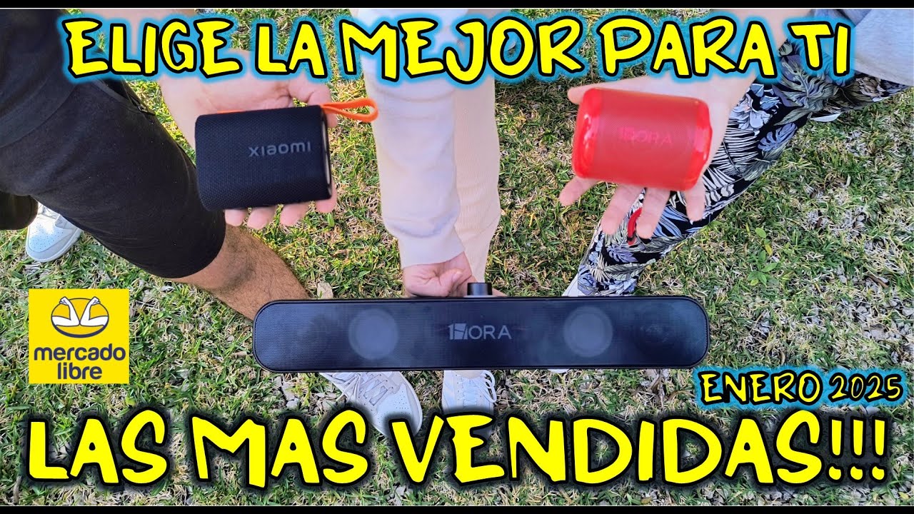 LAS 3 BOCINAS MAS VENDIDAS EN MERCADO LIBRE || FEBRERO 2025 ||