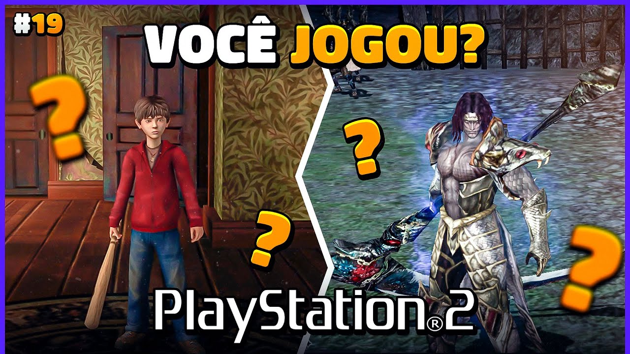 VOC&Ecirc; JOGOU? JOGOS DESCONHECIDOS de PS2 que VOC&Ecirc; PRECISA JOGAR!