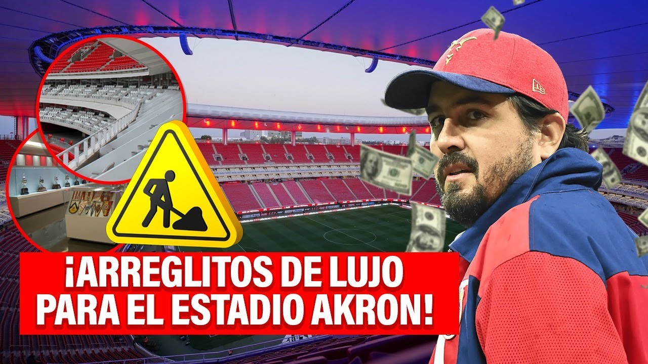 Los 6 ARREGLITOS que tendr&aacute; el ESTADIO DE CHIVAS para lucir IMPONENTE en el MUNDIAL 2026🏟️⬇️