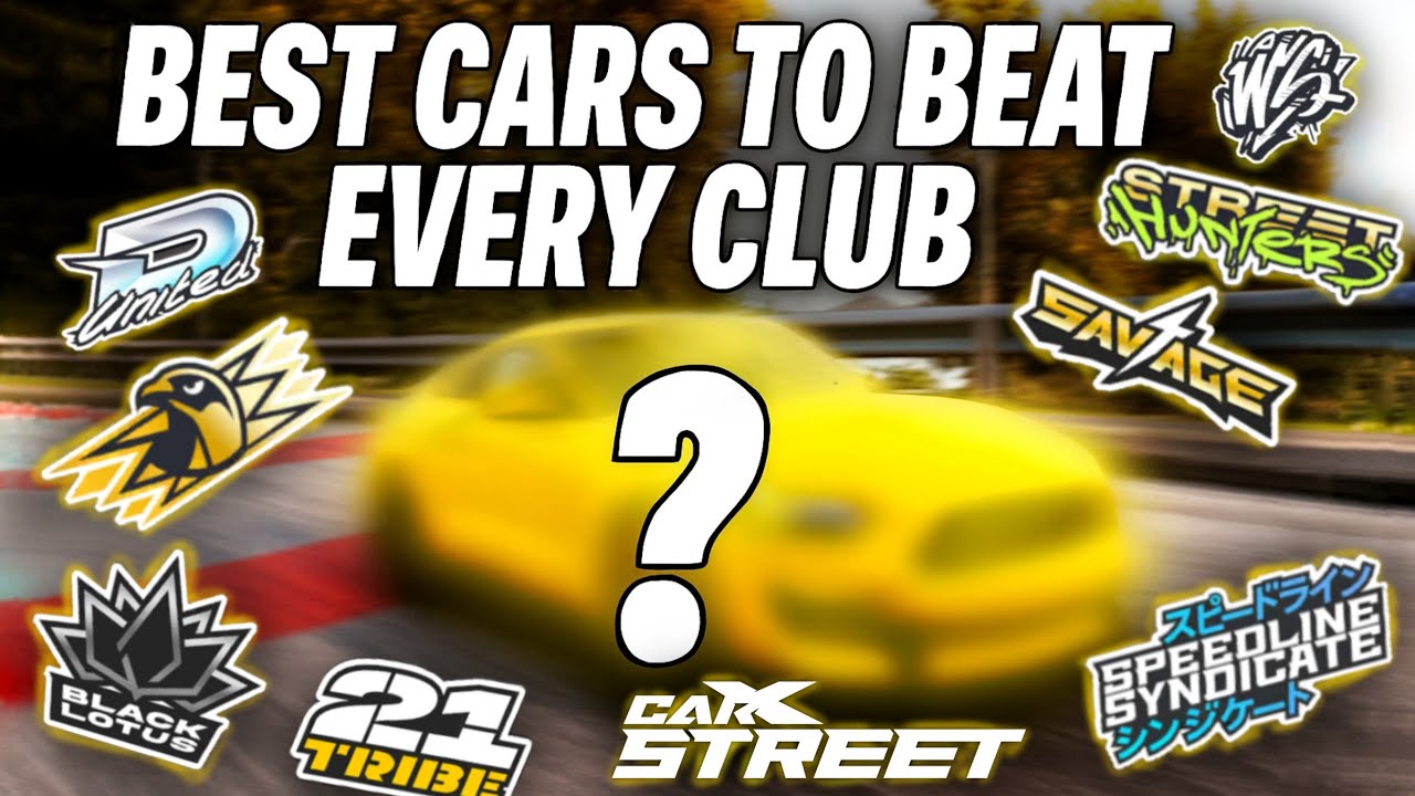 Best Cars For Each Club in CarX Street! | COMPLETE CLUBS FAST !! & EASY !!