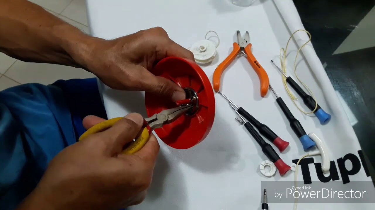 Consertando a Mola do Turbo Chef Tupperware