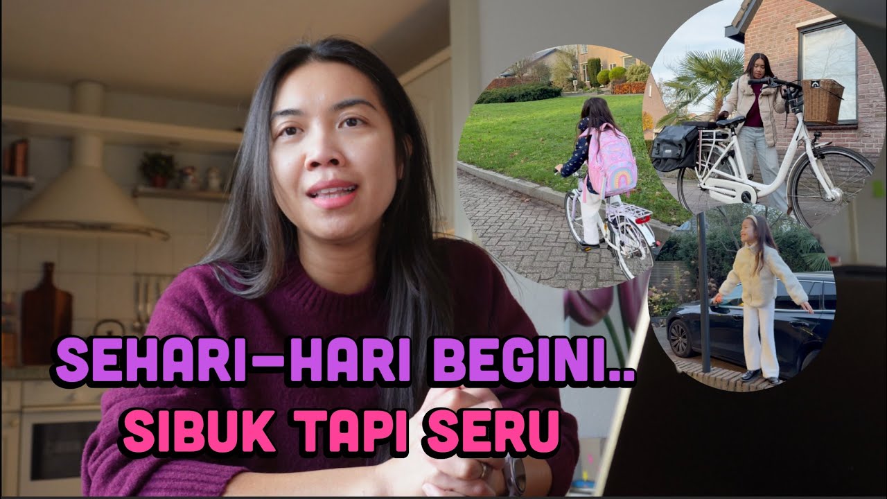 ANTAR-JEMPUT ANAK DISELA-SELA KERJA DARI RUMAH