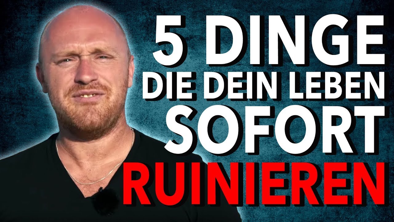 5 Entscheidungen, die dein Leben SOFORT ruinieren können!
