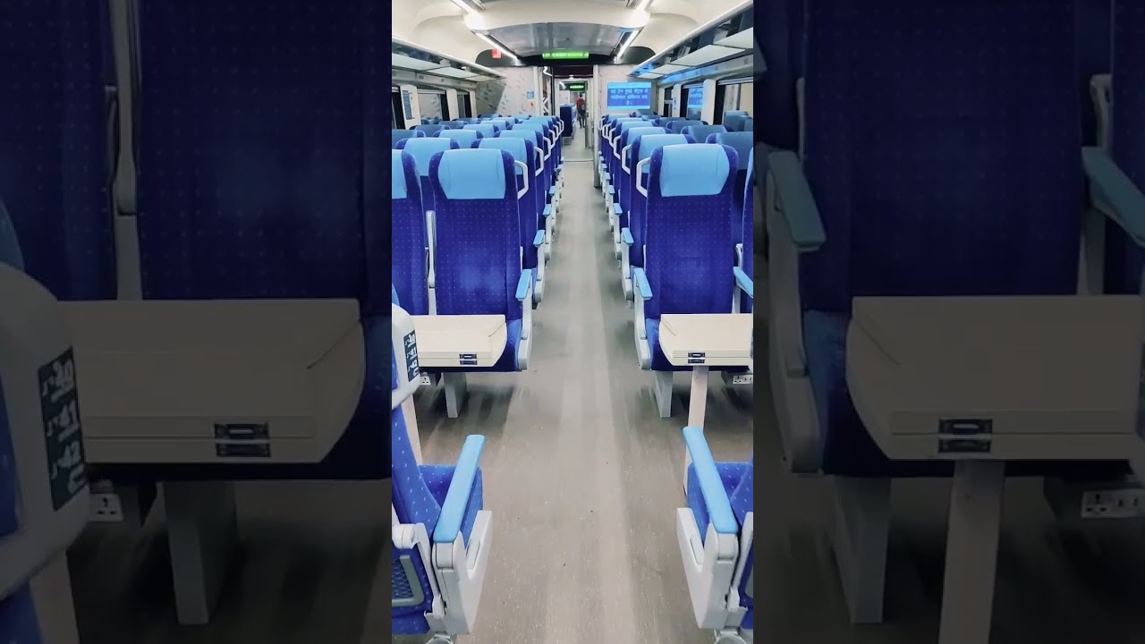 Vande Bharat Express interior | vande Bharat train inside view | #vandebharat #vandebharatexpress