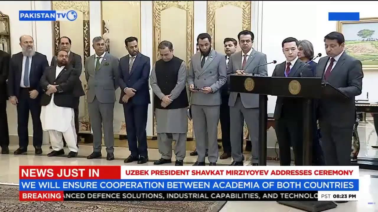 LIVE: Pakistan, Uzbekistan sign bilateral agreements