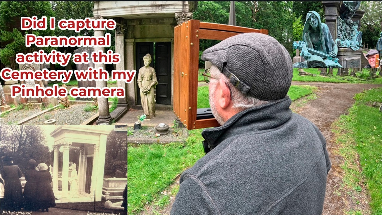 Pinhole Photography in a Historic Cemetery, did I capture a Paranormal event ?!!