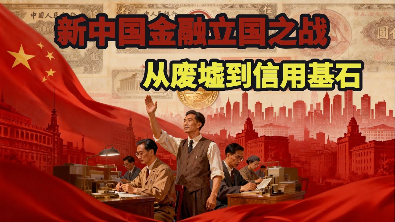 新中国的金融立国之战：人民币如何在一片废墟中站稳脚跟？【让白银飞第八期】