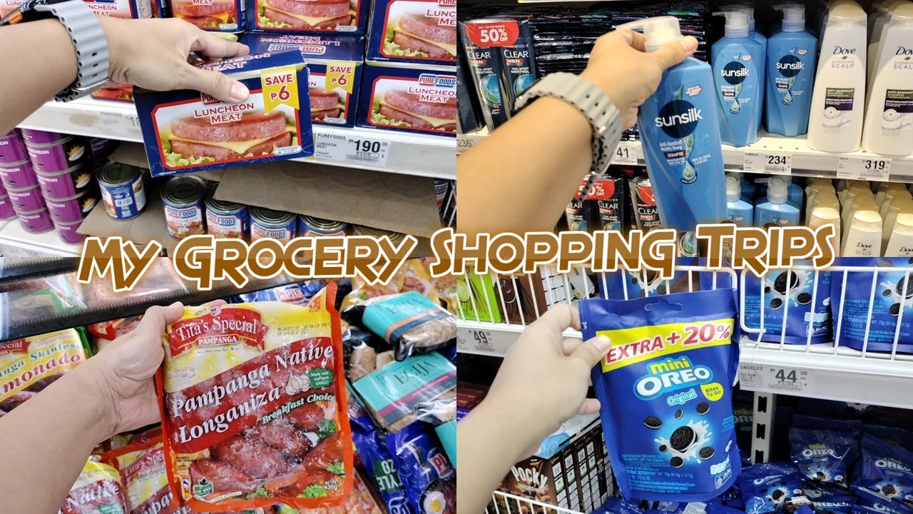 My Grocery Shopping Trips with Prices in the Philippines December 2024