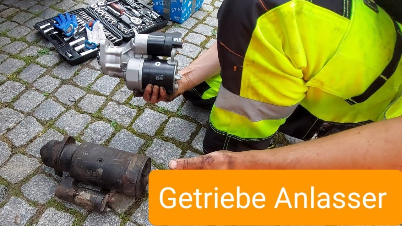 Lohnt sich ein 4 PS💪 Getriebeanlasser im IFA DDR  Multicar🤔/ alter Defekter raus》neuer Anlasser rein
