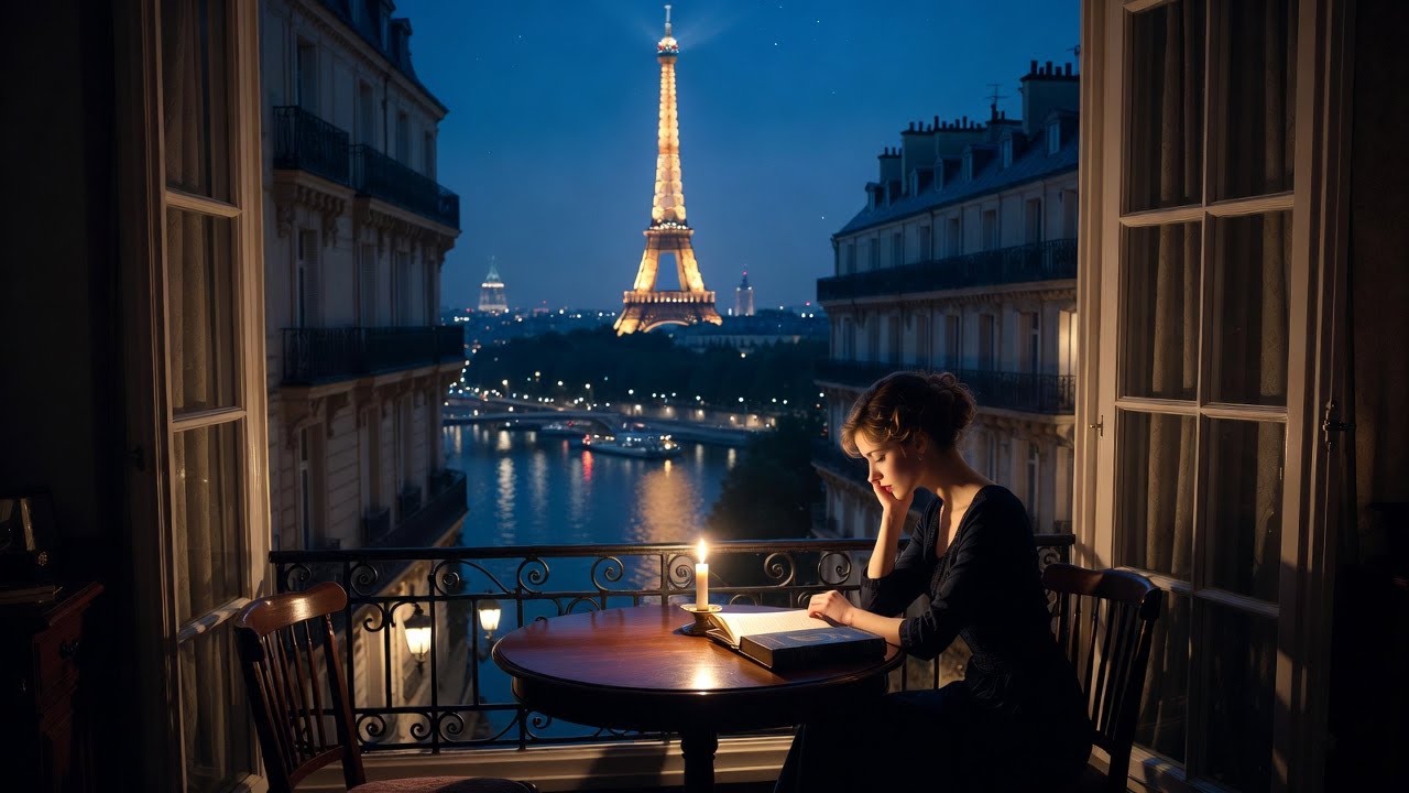 Relax músic Calm música study  Una parisina leyendo contigo | Música suave para estudiar,