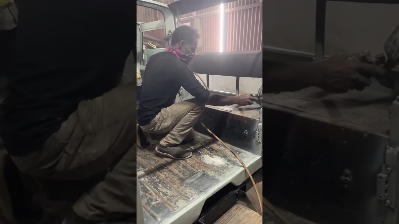 MM 540 Restoration, Tinkering and Painting - Part 2 #mm540 #jeeprestoration #vintage #jeeplife