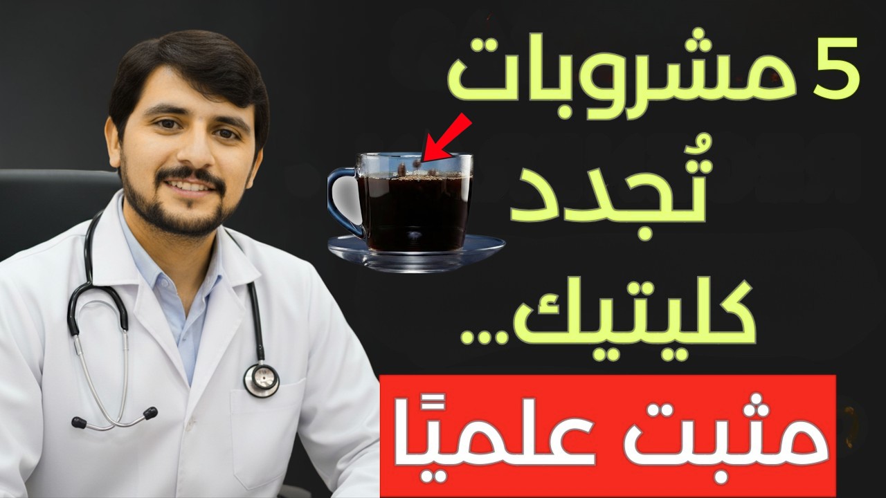 5 مشروبات طبيعية تعزز صحة الكلى وتحسن الترشيح