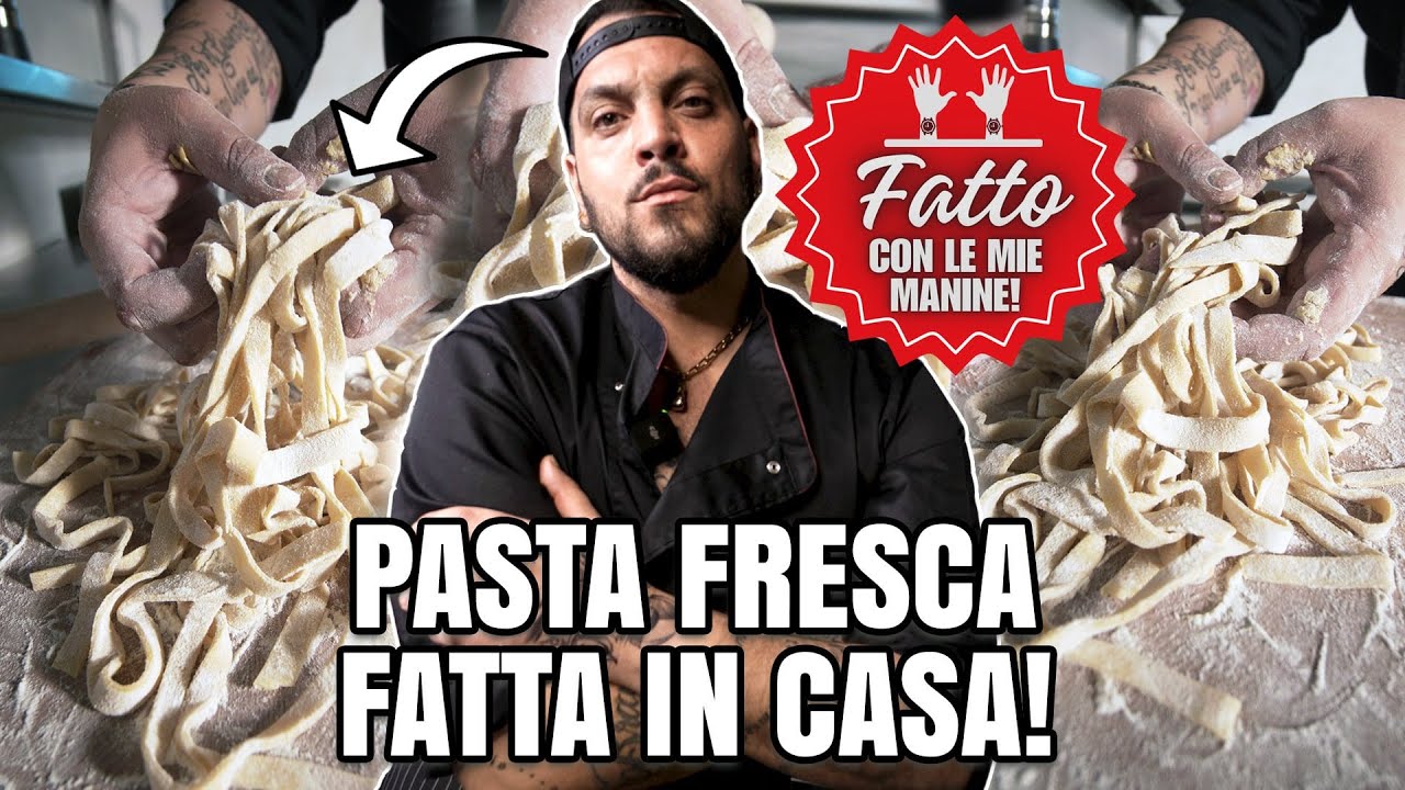 PASTA FATTA IN CASA a mano! Ecco come farla buonissima!
