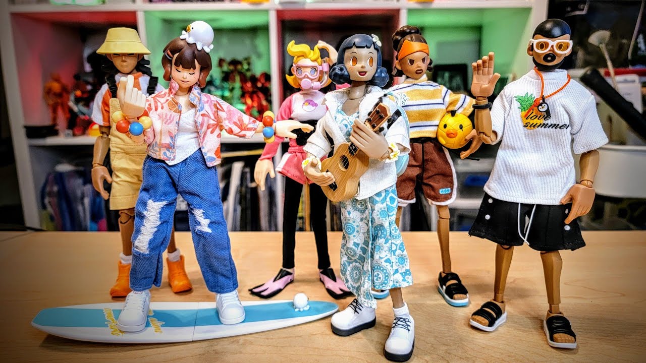 WTF these Come4Arts figures ARE INSANELY GOOD #come4arts #dolls