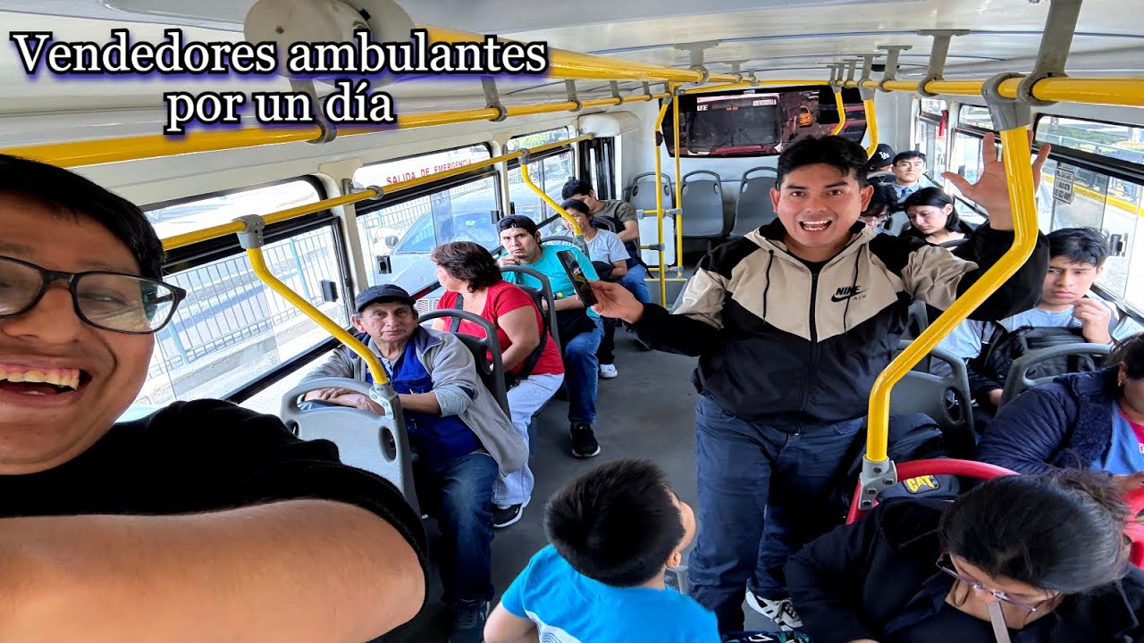 La dura vida del ambulante: Subimos a los buses de Lima a vender libros (experimento social)