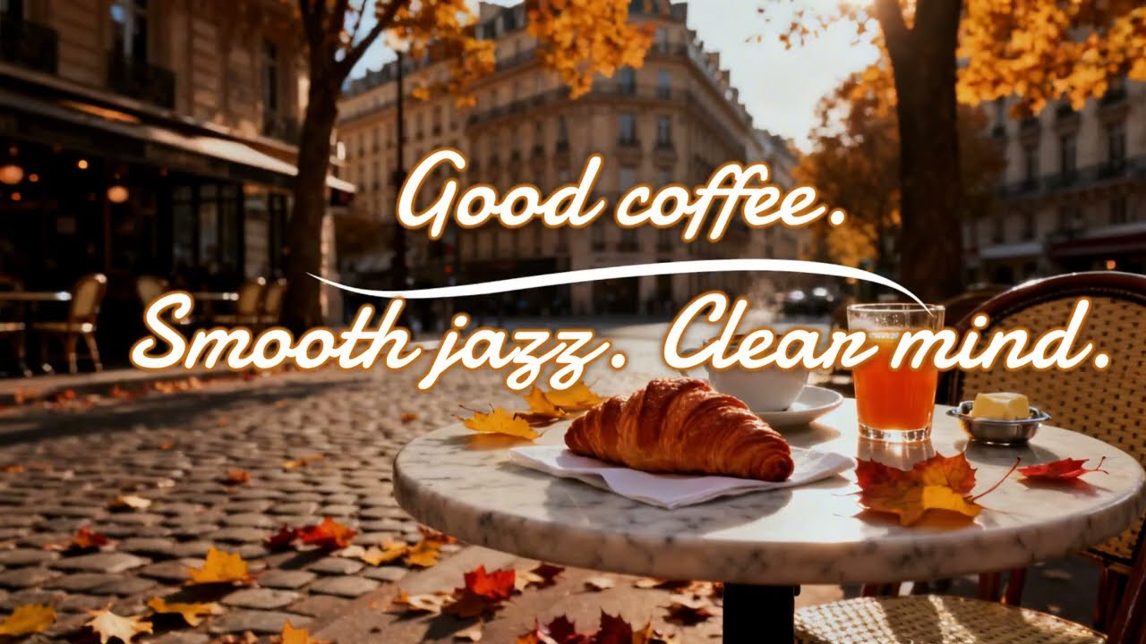 Smooth Jazz Background Music – Elegant Cafe Atmosphere