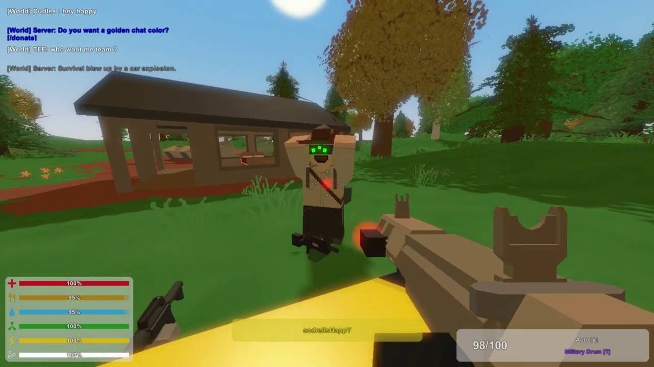 Unturned Funny Random Moments :D