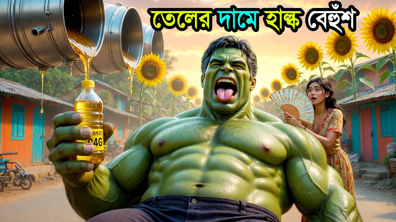 তেলের দামে হালু ভাই বেহুঁশ! 😂 হালু ভাইয়ের তেলের খামার | Halu vs Lalu Comedy 2026 | Halu Bhai