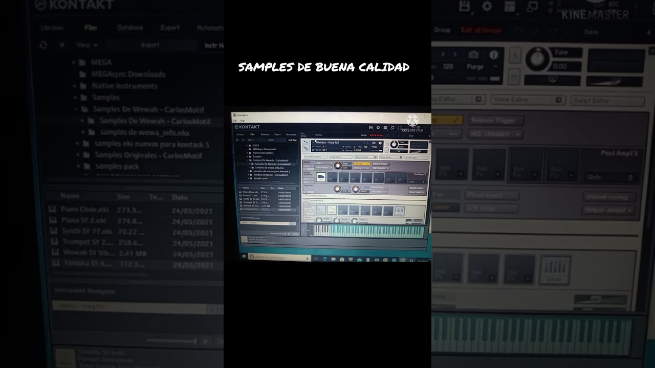 Samples en venta para kontack 
