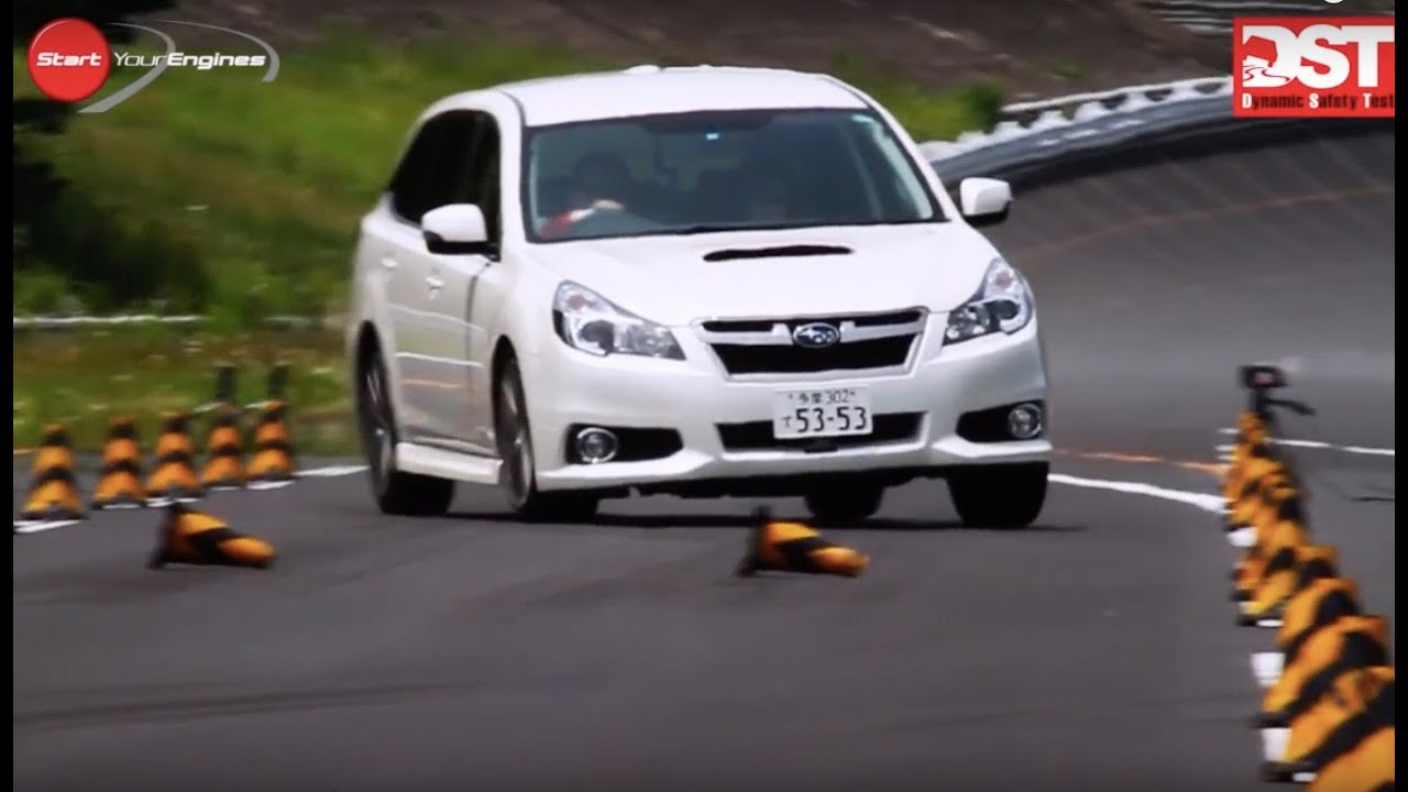 〈DST追加アーカイブ〉スバル レガシィ ツーリングワゴン 2.0GT  DIT vs アウディ A4 アヴァント 2.0TFSI クワトロ（ダブルレーンチェンジ編）【DST♯ー04】
