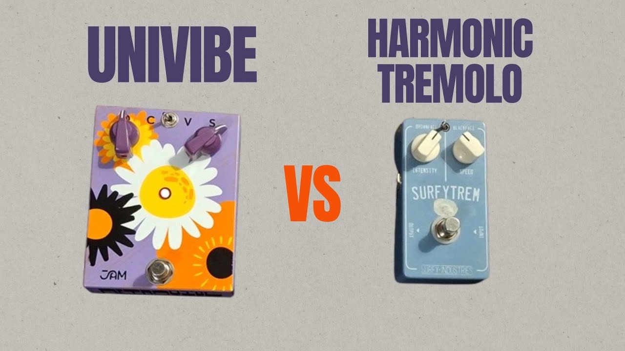 Jam Retrovibe vs Surfytrem - Univibe or Harmonic Trem?