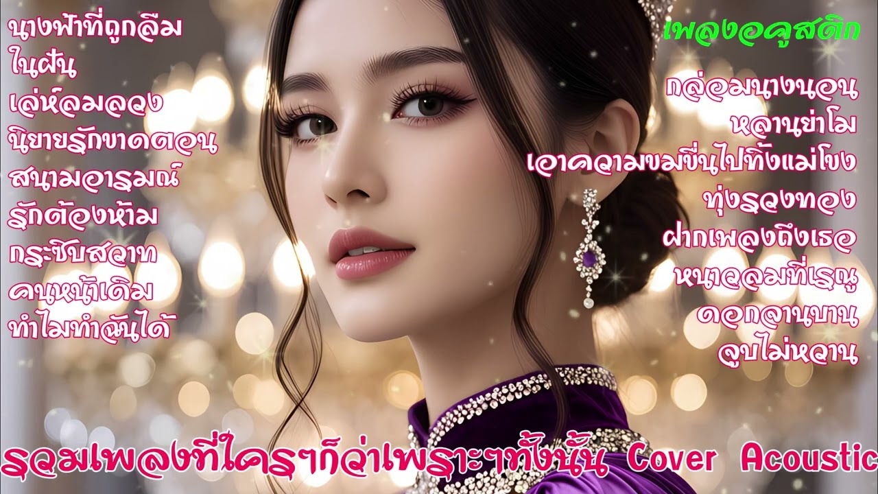 รวมเพลงที่ใครๆก็ว่าเพราะๆทั้งนั้น Cover Acoustic   #รวมเพลงลูกกรุง #ลูกทุ่งอคูสติก