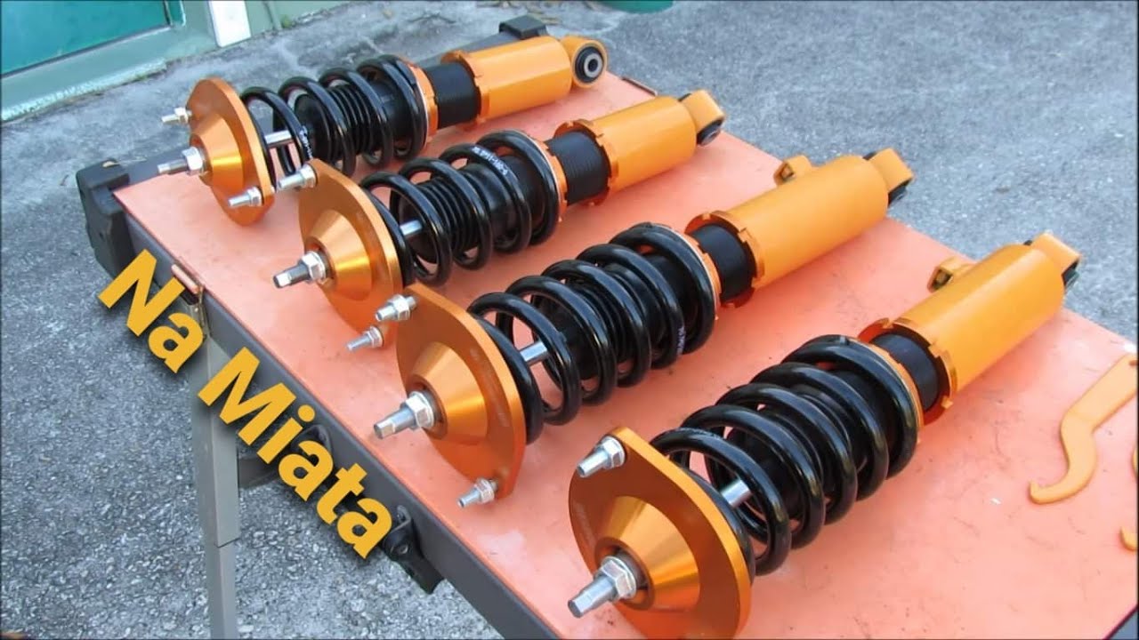 Установка койловеров Maxpeedingrods на Miata NA