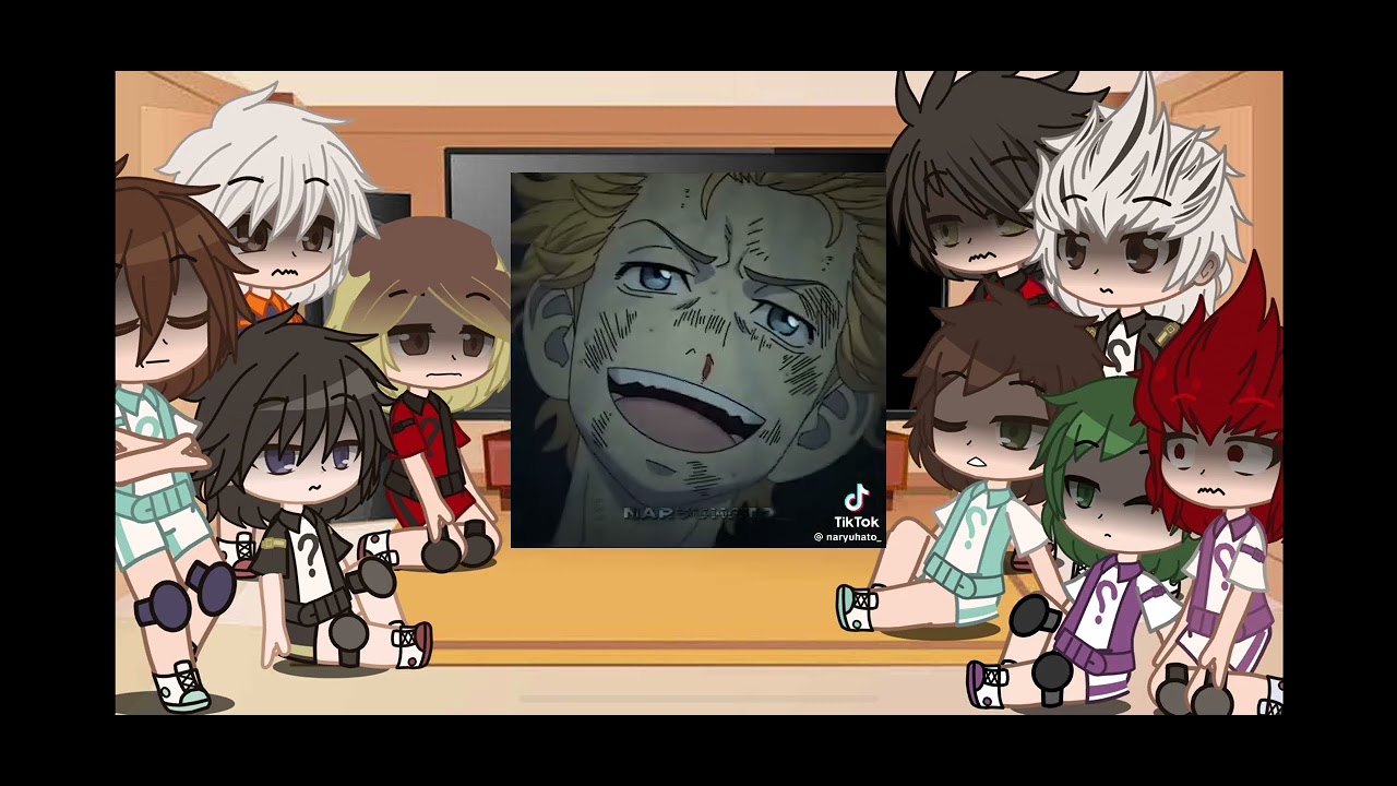 Haikyuu characters react to Hinata as Takemichi from Tokyo Revengers