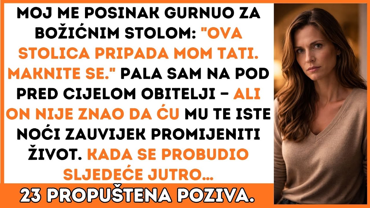 Moj posinak izbacio me iz moje vlastite stolice — pa sam uzela natrag svoje prezime