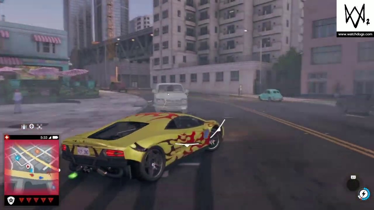 WATCH DOGS 2 INSANE 5 STAR POLICE CHASE IN SAN FRANCISCO!!!!!!