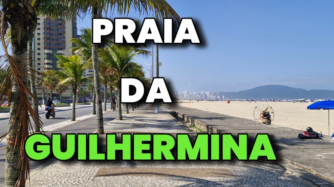 Praia Grande - Guilhermina e praça das cabeças