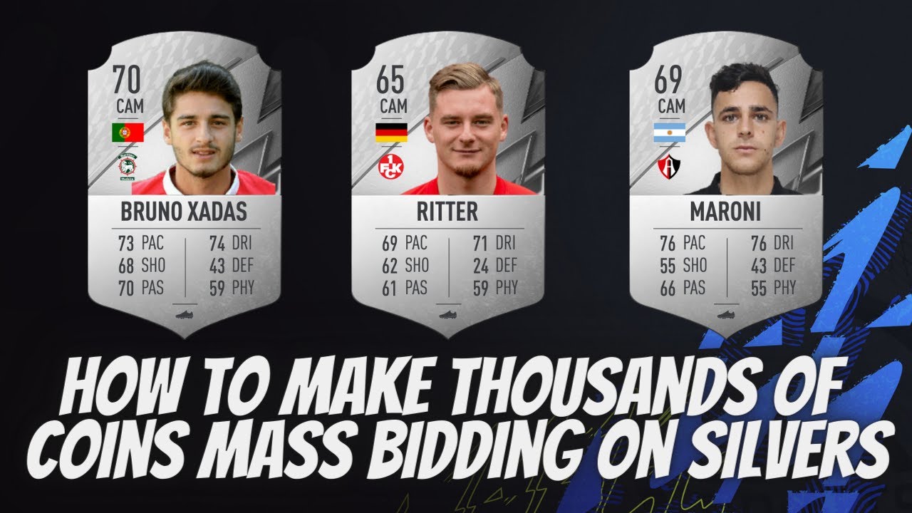 Make Coins Mass Bidding On Silvers - FIFA22