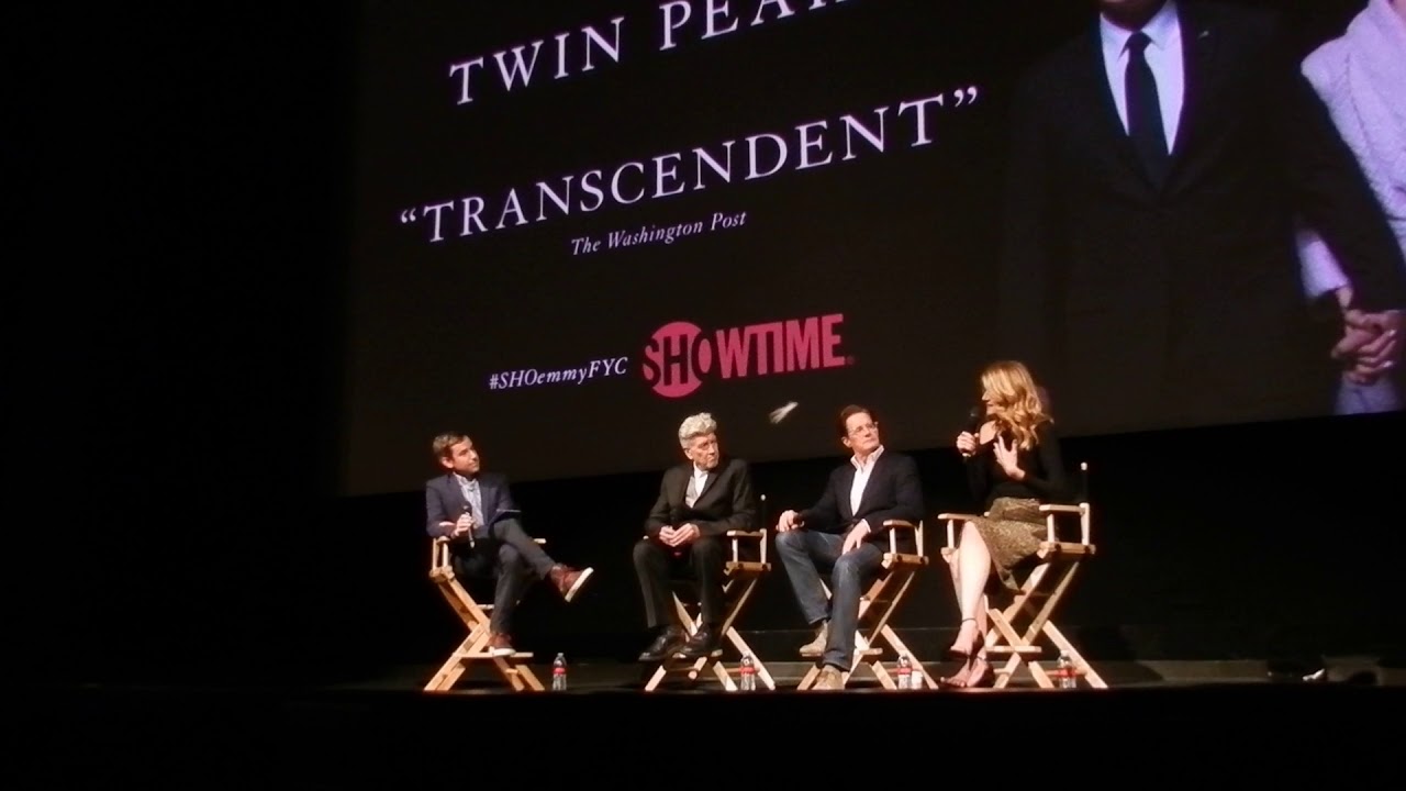Twin Peaks FYC Panel q and a With David Lynch, Kyle MacLachlan and laura dern