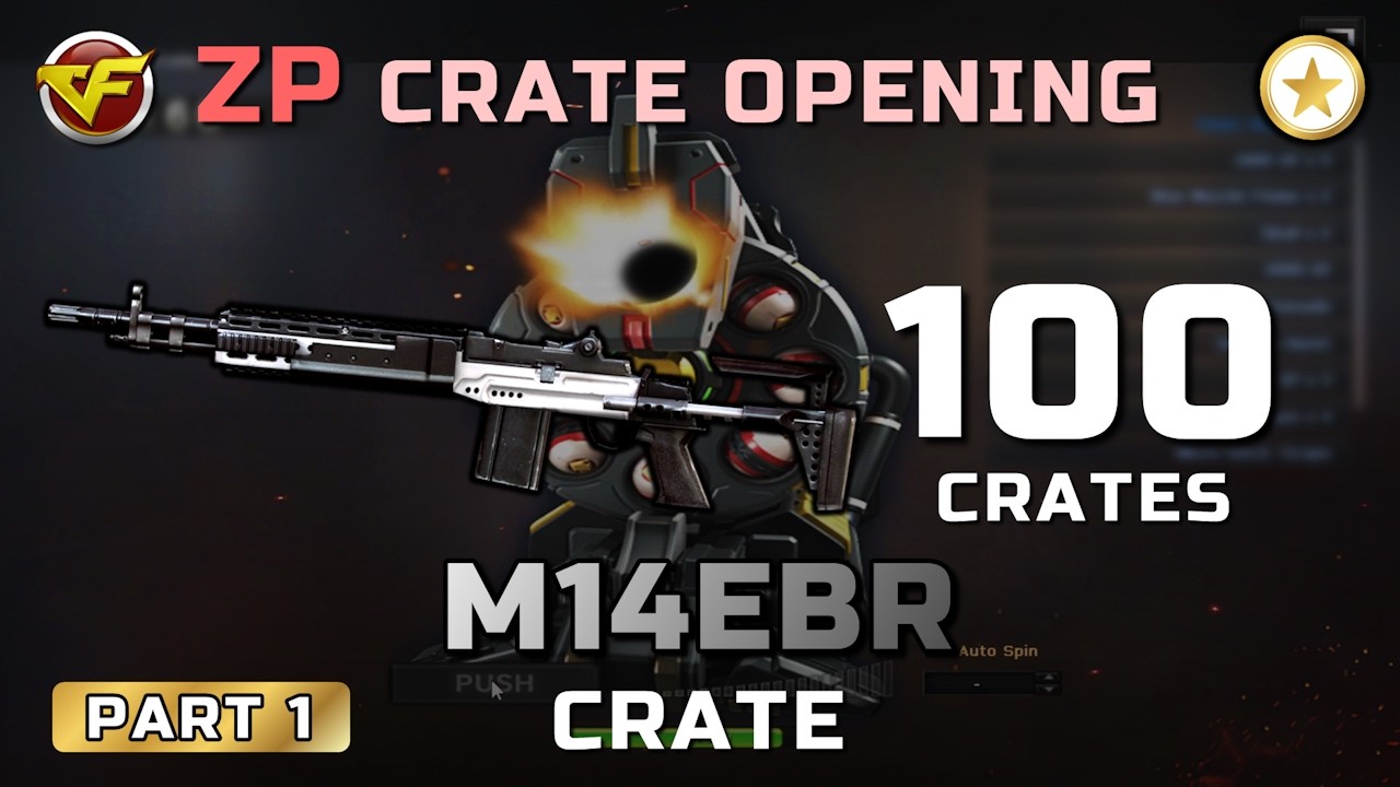 CrossFire WE - Открытие ящиков ZP для M14EBR (Часть 1)