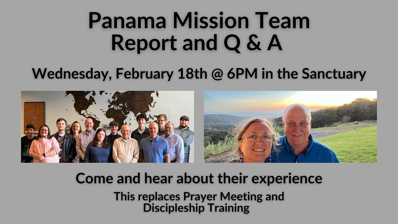 Panama Mission Team 2026