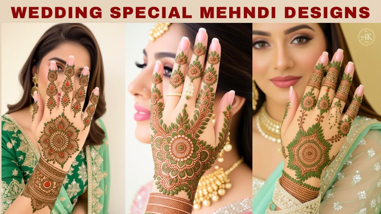 Wedding special Mehndi Designs Latest Pack 135 | Full Hand Henna Mehandi |