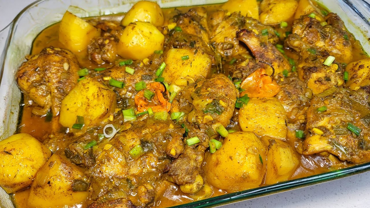 🇬🇾 Запеченная курица карри/Курица карри | рецепт | обязательно попробуйте