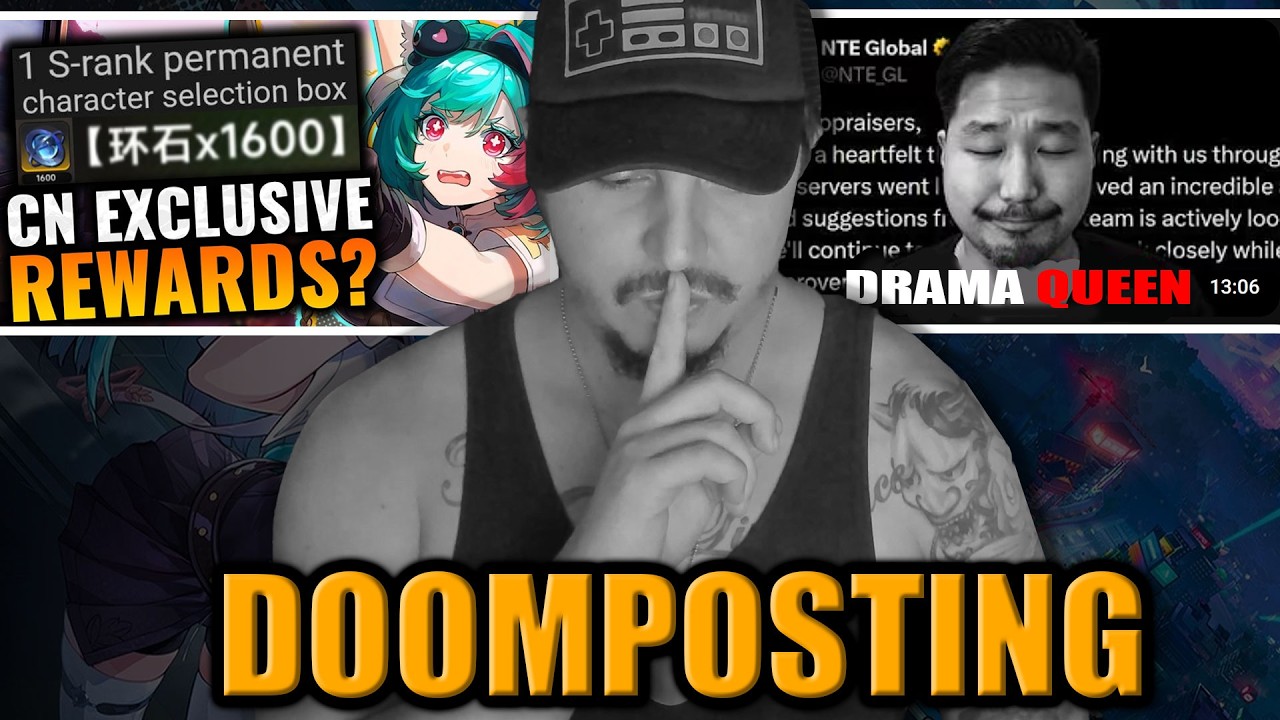 NTE DOOMPOSTING IS HERE BUT DEVS COOKED - FREE S RANK SELECTOR AND 1600 ANNULITH
